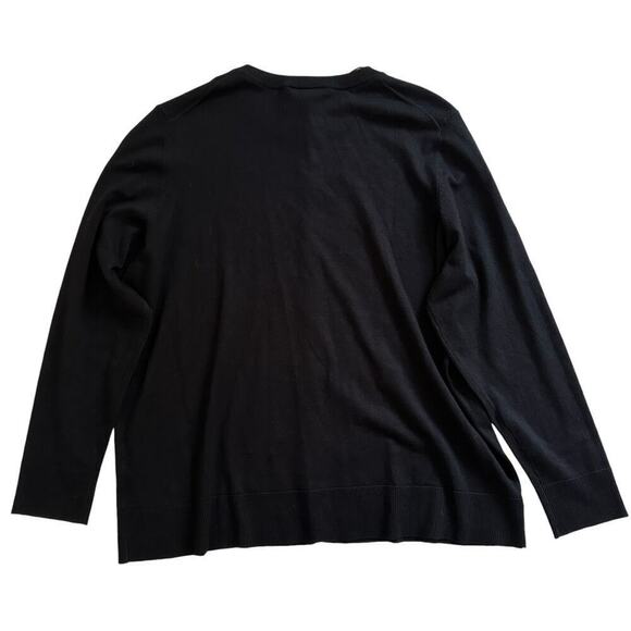 NWT Lane Bryant Black Cardigan Sweater Plus 18-20 - Picture 3 of 8